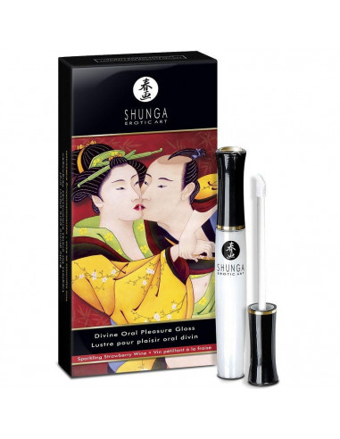 Shunga -L'arte divina del piacere orale Fragola 10ml